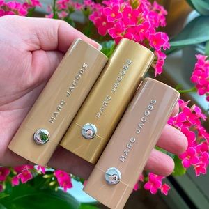 MARC JACOBS Sheer Lip Gel + Lip Creme lipsticks collection